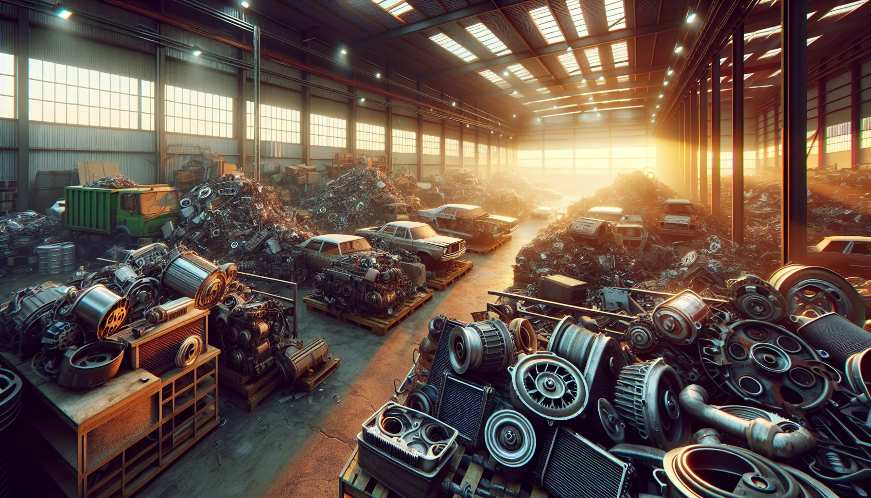 Winnipeg Auto Parts Scrap Metal Auction: Radiator & Alternat