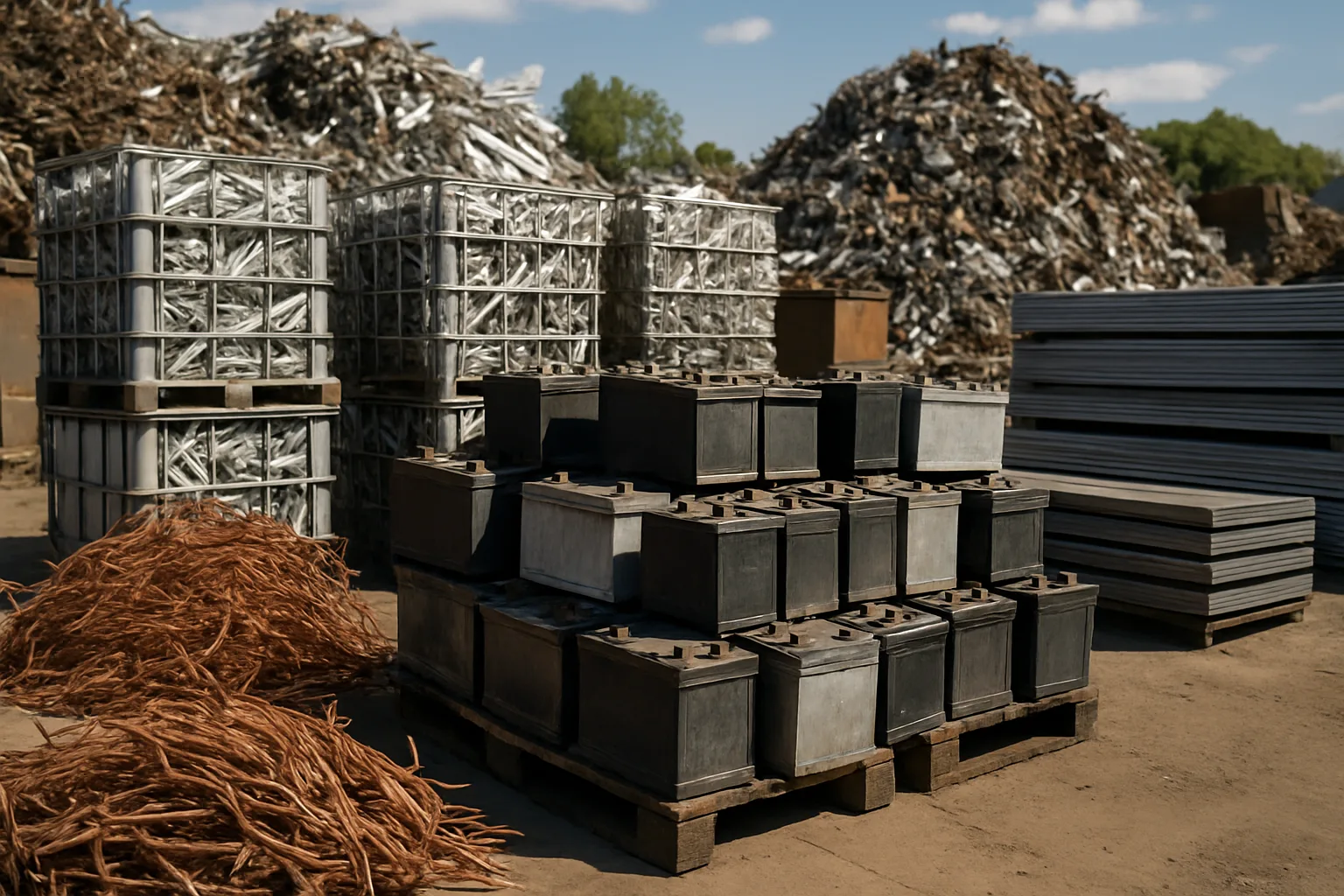 Lead Scrap Price Barrie | Why Batteries Beat Aluminum