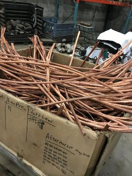 Best Scrap Metal Prices | Box of Copper Scrap Metal for Recycling