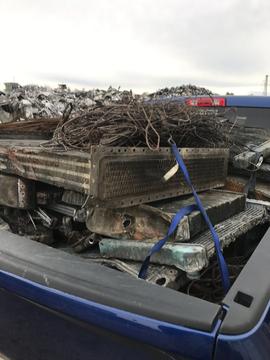 Best Scrap Metal Prices | Piles of Aluminum and Scrap Metal for Recycling